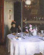 John Singer Sargent The Breakfast Table (mk18) Spain oil painting artist